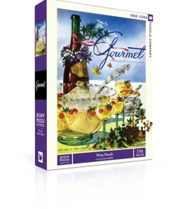 New York Puzzle Food & Drink | Wine Punch 750 Piece Jigsaw Puzzle