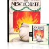 New York Puzzle Pets | Christmas & Winter | Yule Dog Mini 100 Piece Mini Puzzle